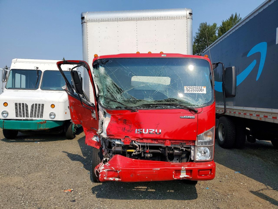Isuzu NPR HD BOX TRUCK 2022 — Copart