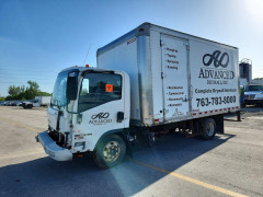 Isuzu NPR HD BOX TRUCK 2015 — Copart