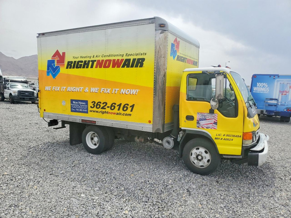 Isuzu NPR HD BOX TRUCK 2002 — Copart