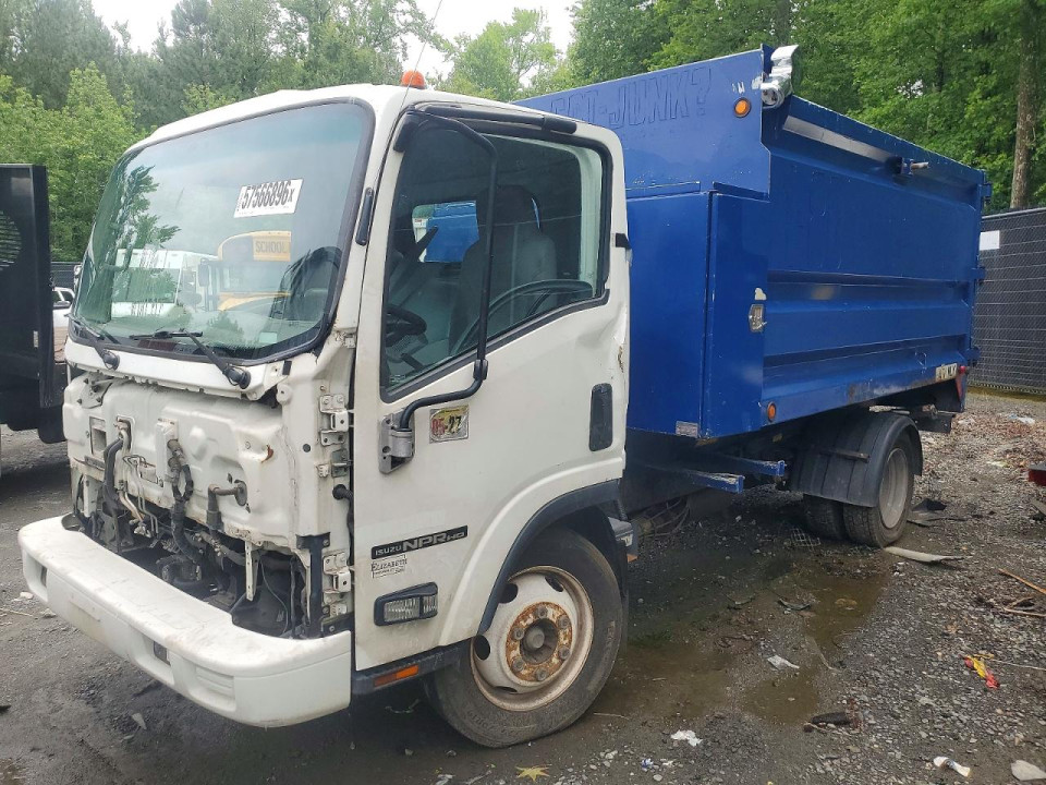 Isuzu NPR HD DUMP TRUCK 2015 — Copart