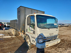 Isuzu NPR HD FLATBED TRUCK 2014 — Copart