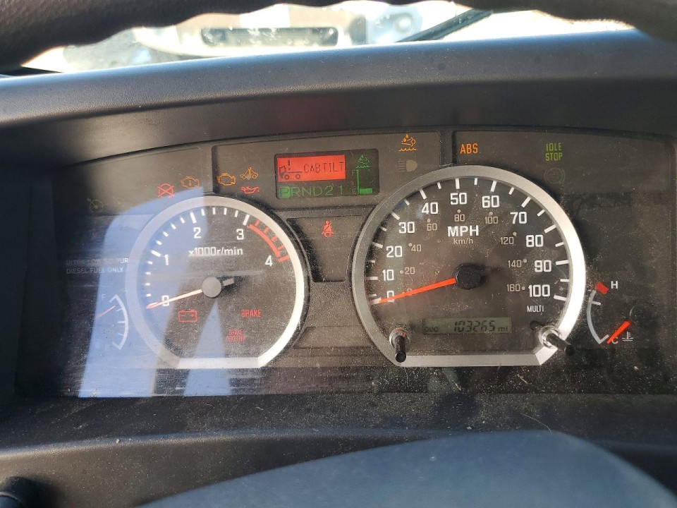 Isuzu NPR XD BOX TRUCK 2022 — Copart