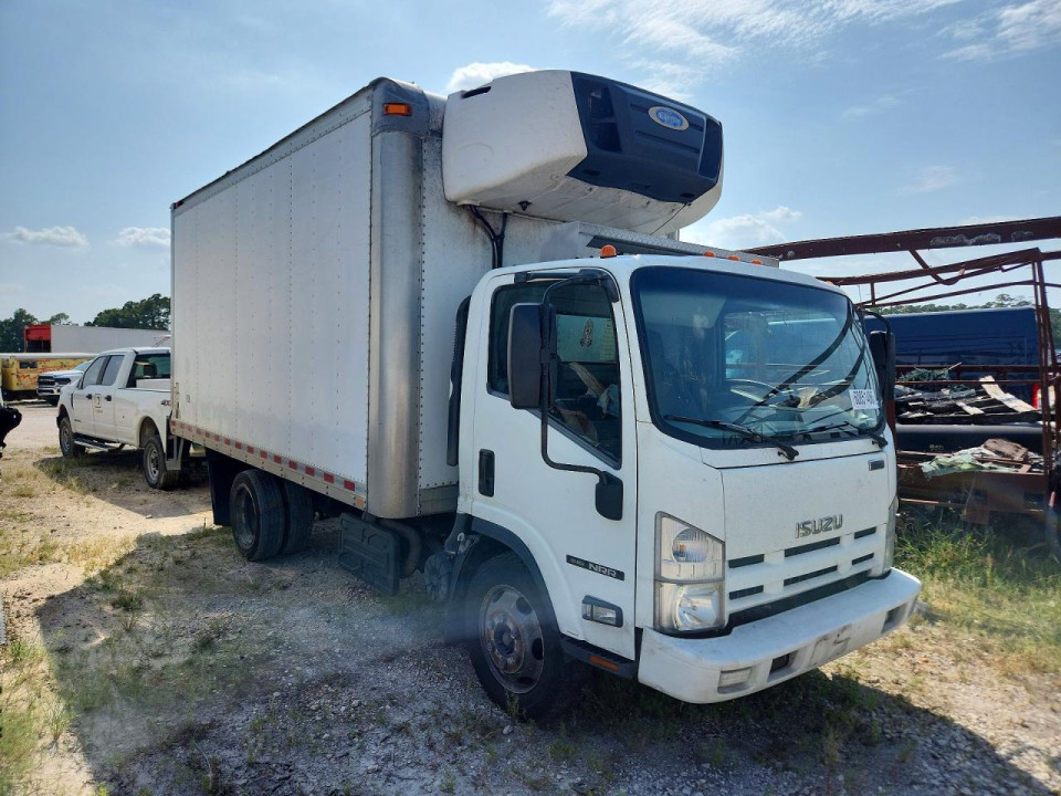Isuzu NPR XD REFRIGERATED BOX TRUCK 2015 — Copart