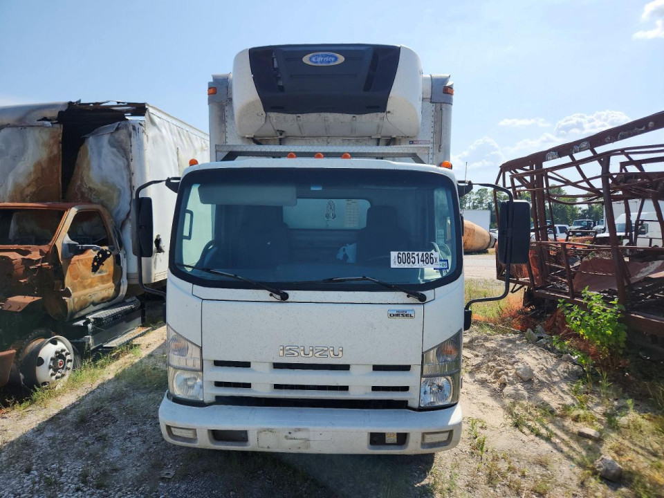Isuzu NPR XD REFRIGERATED BOX TRUCK 2015 — Copart