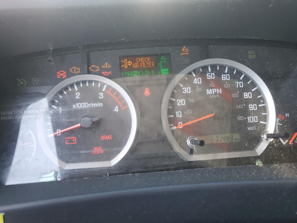 Isuzu NPR XD 2022 — Copart