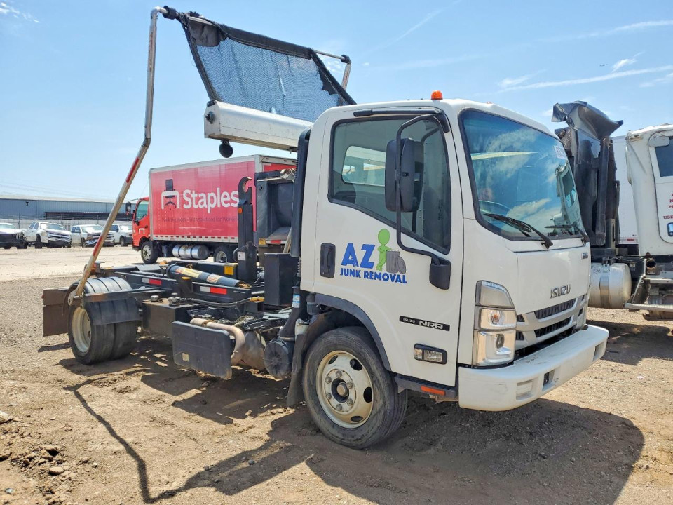 Isuzu NRR ROLL-OFF CONTAINER TRUCK 2023 — Copart