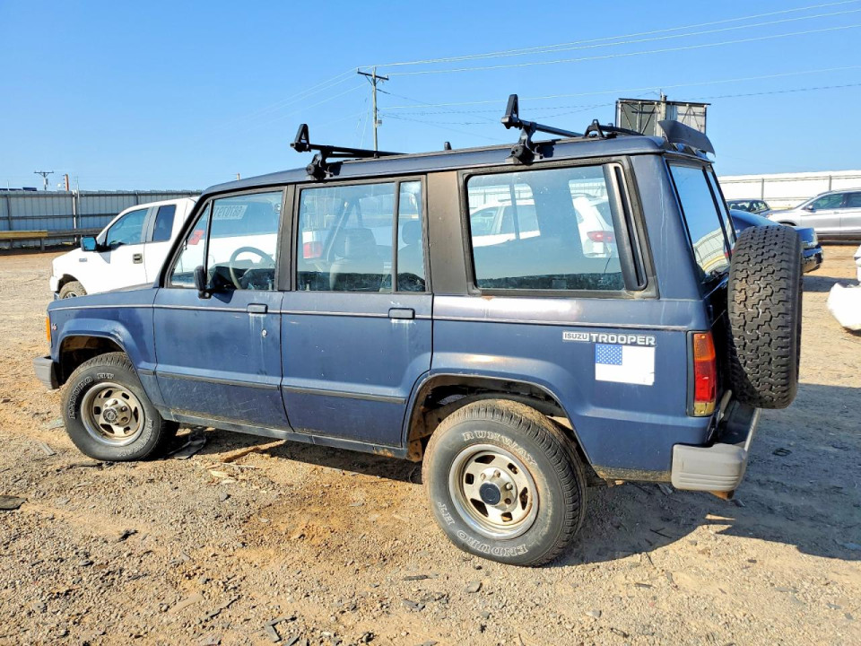 Isuzu TROOPER 1989 — Copart