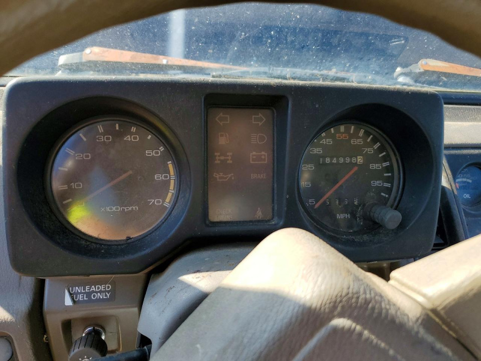 Isuzu TROOPER 1989 — Copart