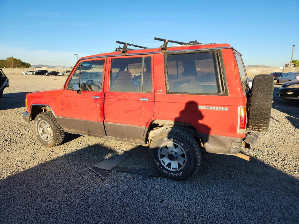 Isuzu TROOPER 1989 — Copart