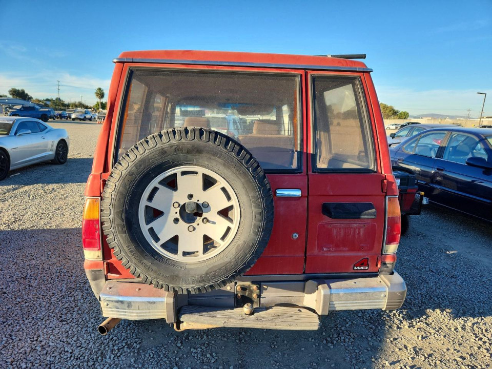 Isuzu TROOPER 1989 — Copart