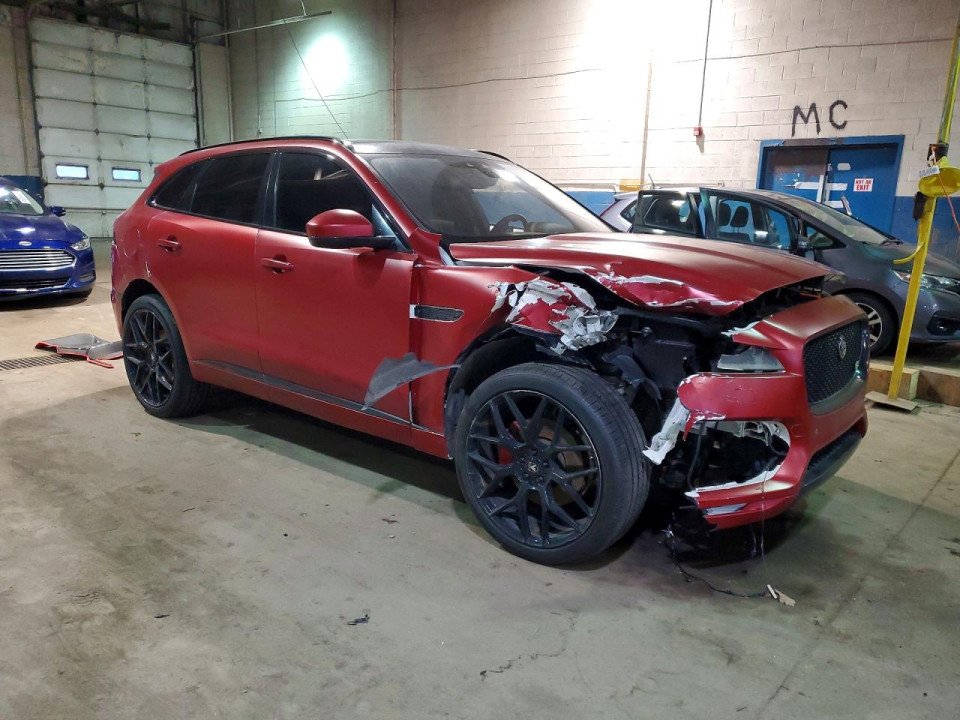 Jaguar F-PACE 2018 — Copart