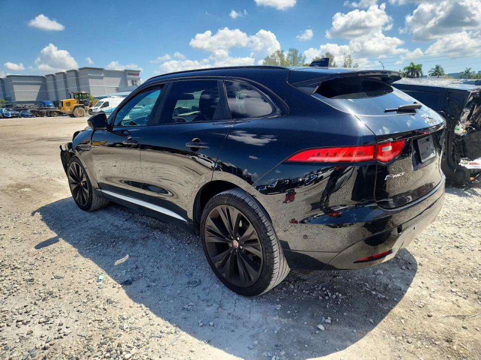 Jaguar F-PACE 2018 — Copart
