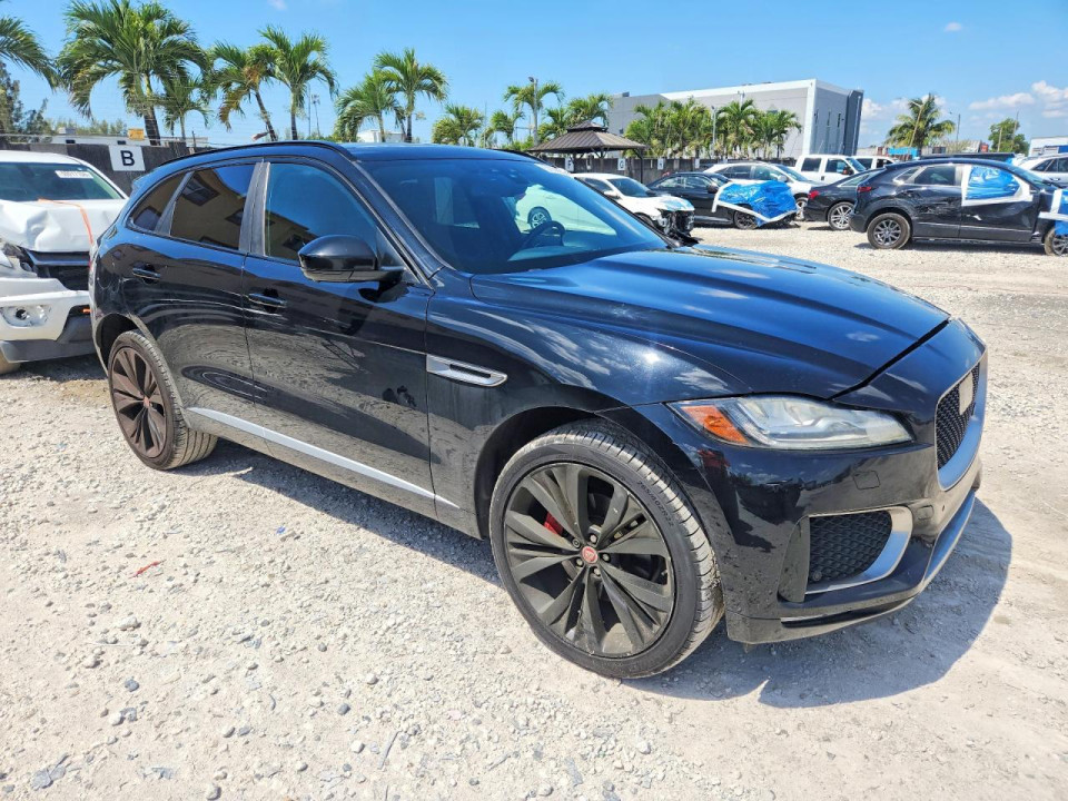 Jaguar F-PACE 2018 — Copart