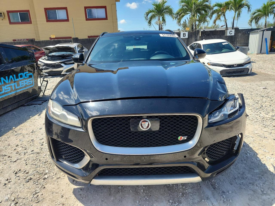 Jaguar F-PACE 2018 — Copart
