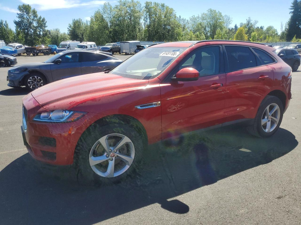 Jaguar F-PACE 2018 — Copart