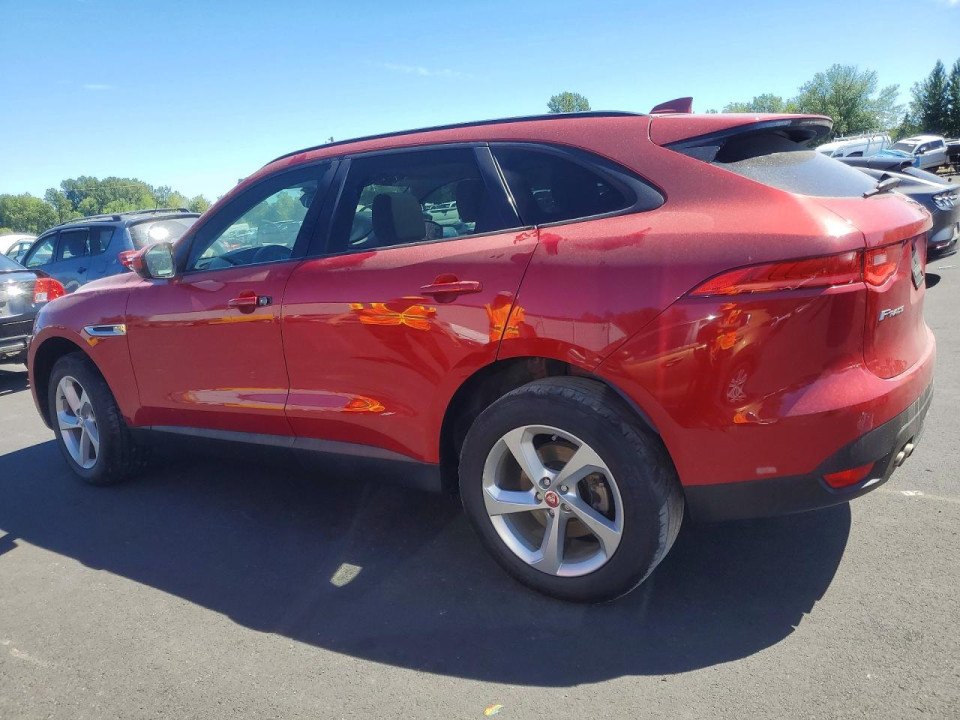 Jaguar F-PACE 2018 — Copart
