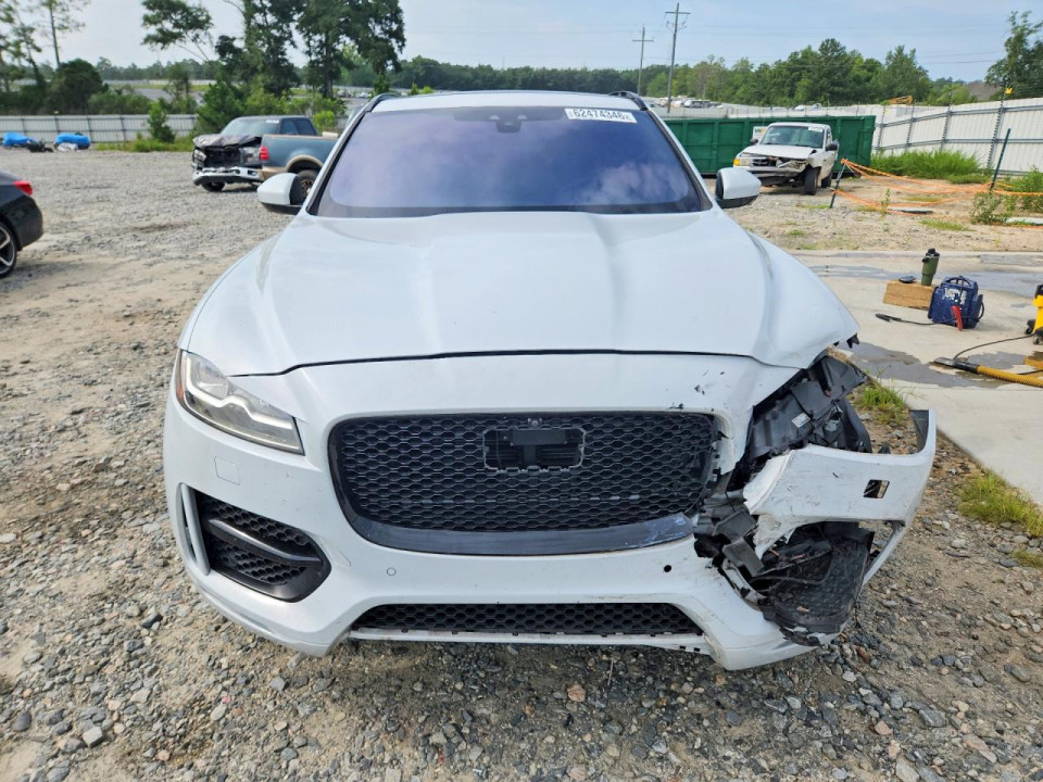 Jaguar F-PACE 2018 — Copart