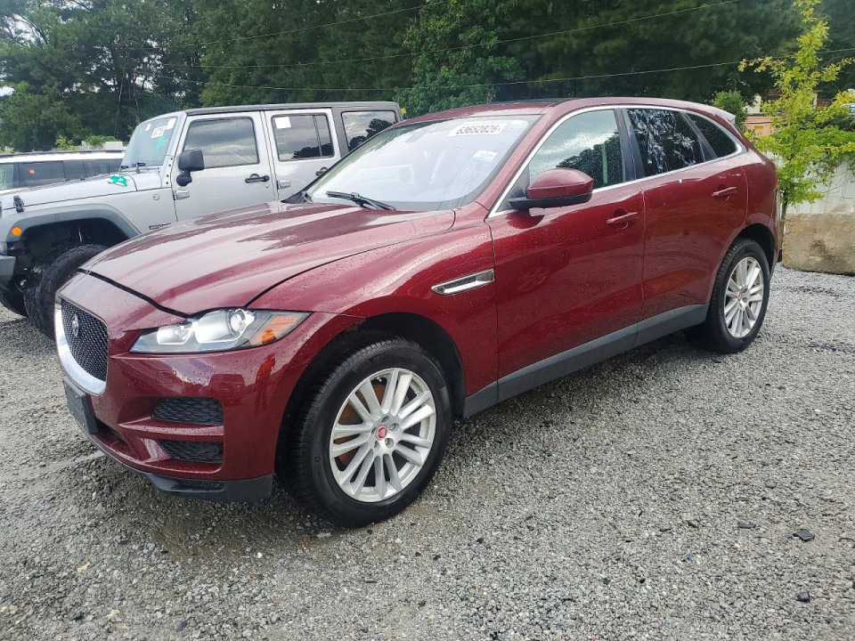 Jaguar F-PACE 2017 — Copart