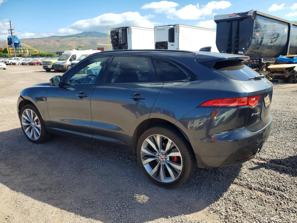Jaguar F-PACE 2019 — Copart