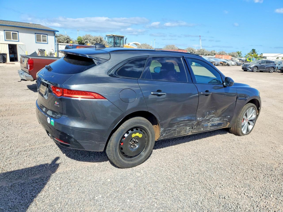 Jaguar F-PACE 2019 — Copart