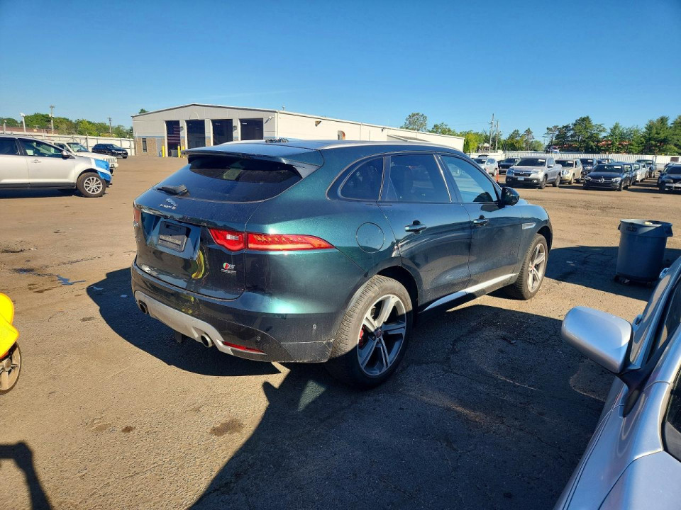 Jaguar F-PACE 2018 — Copart
