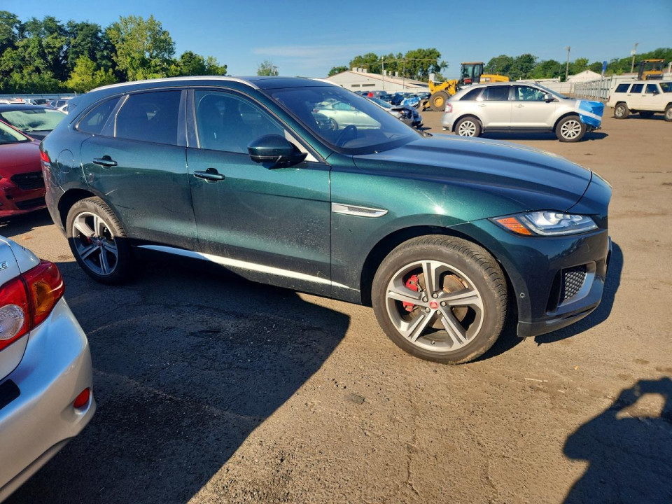 Jaguar F-PACE 2018 — Copart