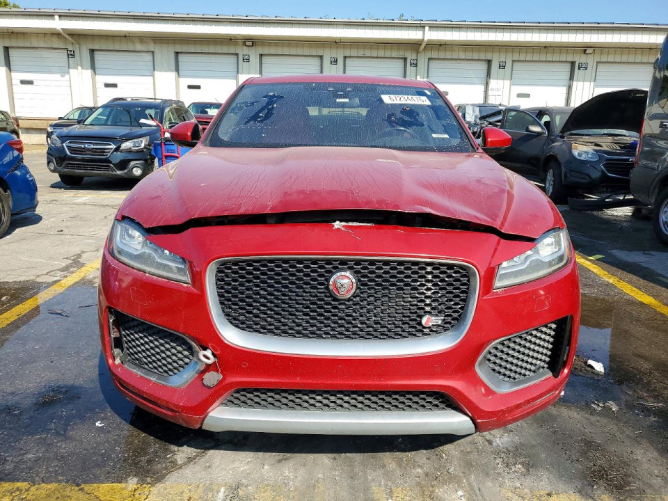 Jaguar F-PACE 2017 — Copart