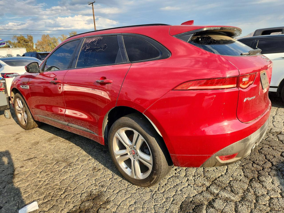 Jaguar F-PACE 2017 — Copart