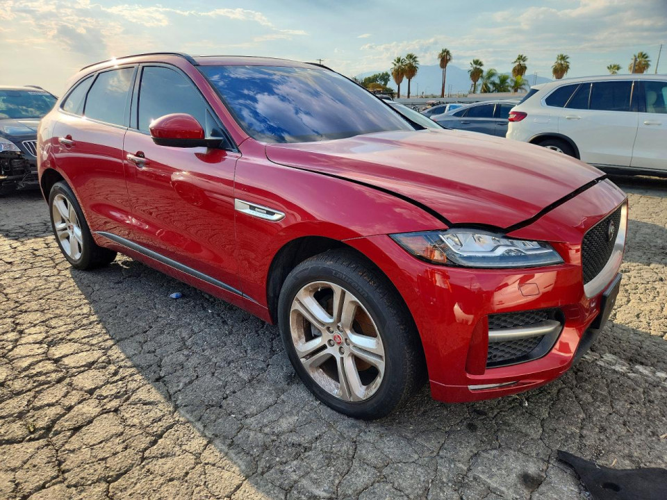 Jaguar F-PACE 2017 — Copart