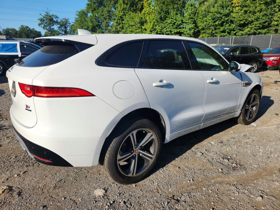 Jaguar F-PACE 2018 — Copart