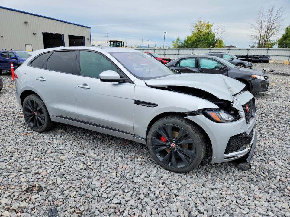 Jaguar F-PACE 2017 — Copart