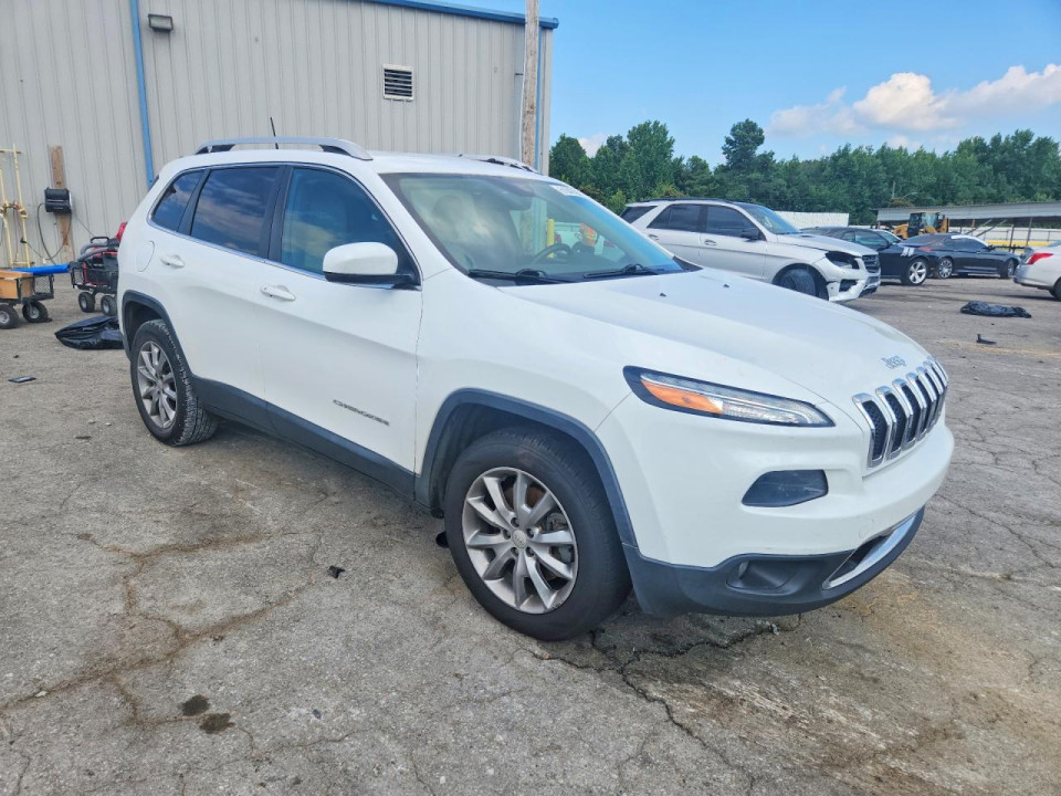 Jeep CHEROKEE LIMITED 2018 — Copart