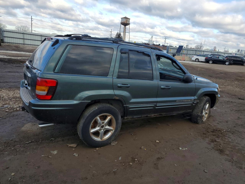 Jeep GRAND CHEROKEE OVERLAND 2002 — Copart