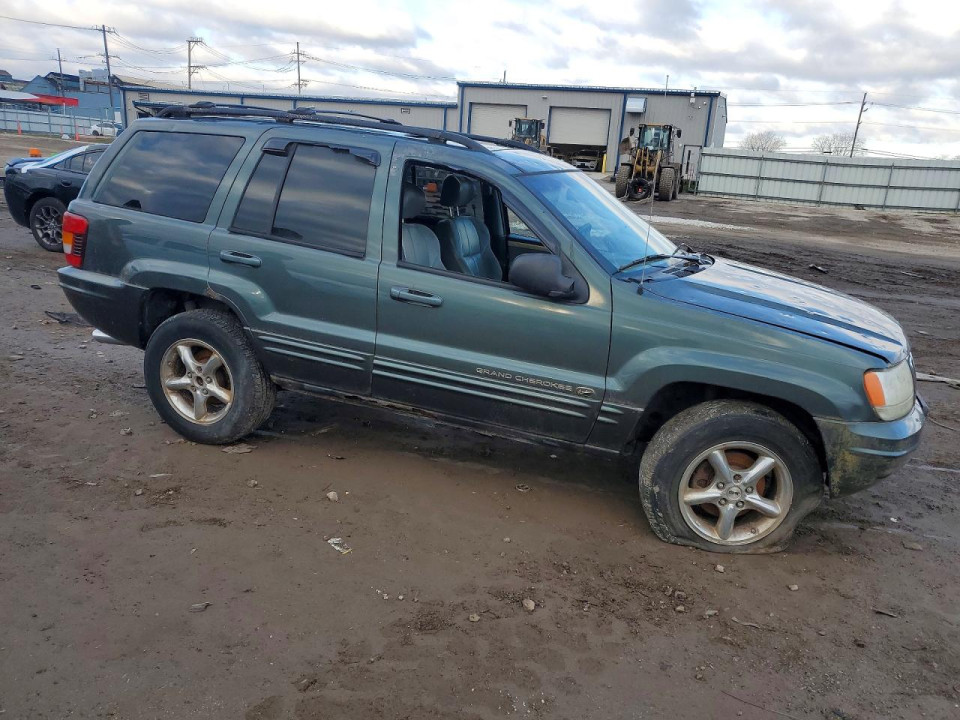 Jeep GRAND CHEROKEE OVERLAND 2002 — Copart