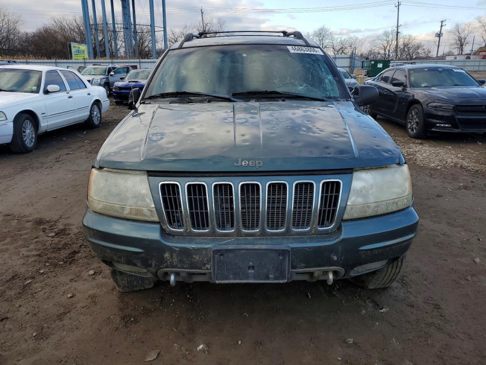 Jeep GRAND CHEROKEE OVERLAND 2002 — Copart