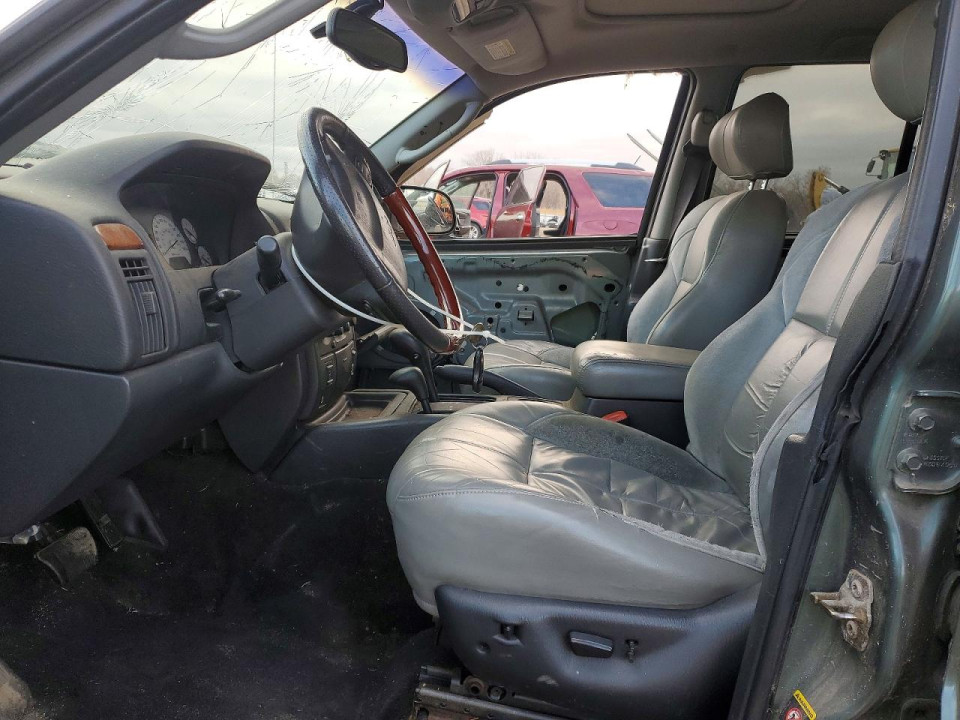 Jeep GRAND CHEROKEE OVERLAND 2002 — Copart