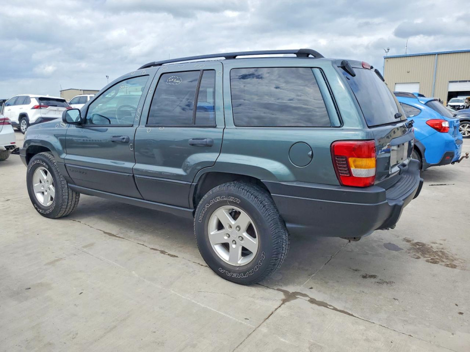 Jeep GRAND CHEROKEE LAREDO 2002 — Copart