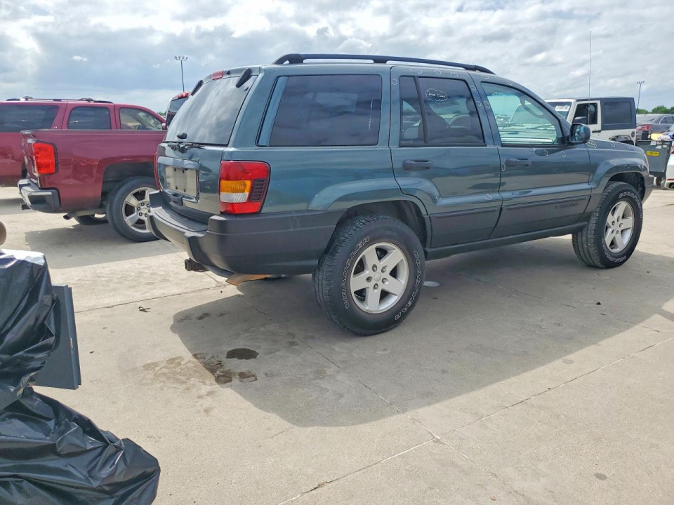 Jeep GRAND CHEROKEE LAREDO 2002 — Copart