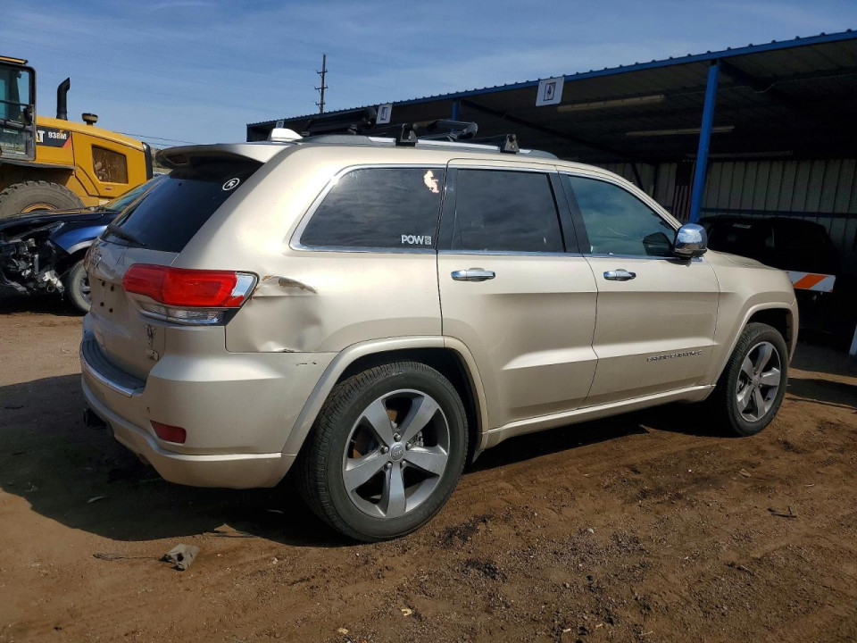 Jeep GRAND CHEROKEE OVERLAND 2014 — Copart