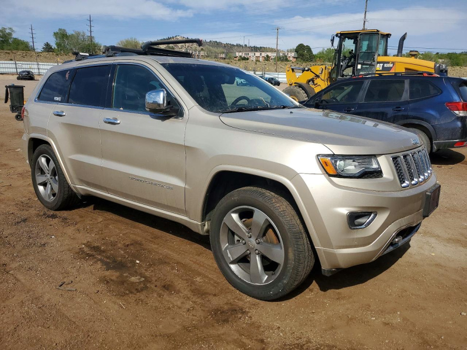 Jeep GRAND CHEROKEE OVERLAND 2014 — Copart