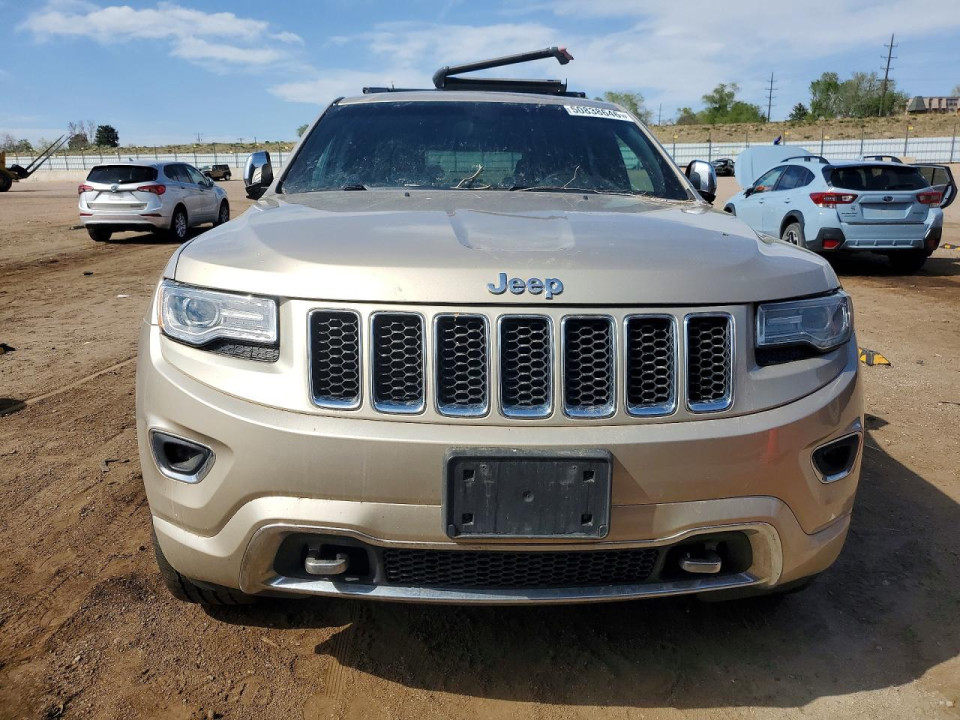 Jeep GRAND CHEROKEE OVERLAND 2014 — Copart
