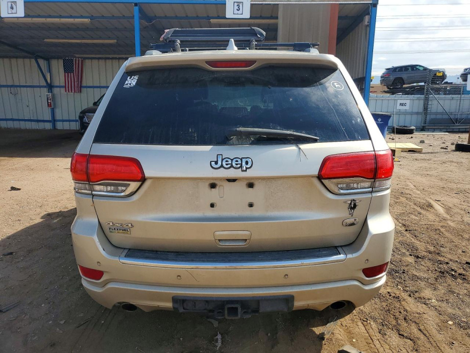 Jeep GRAND CHEROKEE OVERLAND 2014 — Copart