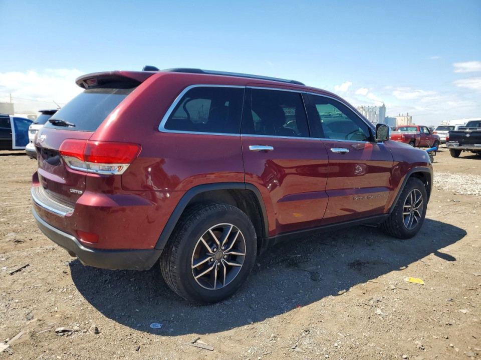 Jeep GRAND CHEROKEE LIMITED 2019 — Copart