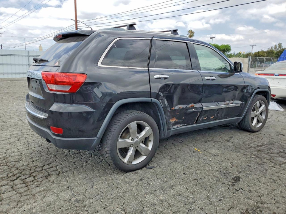 Jeep GRAND CHEROKEE OVERLAND 2012 — Copart