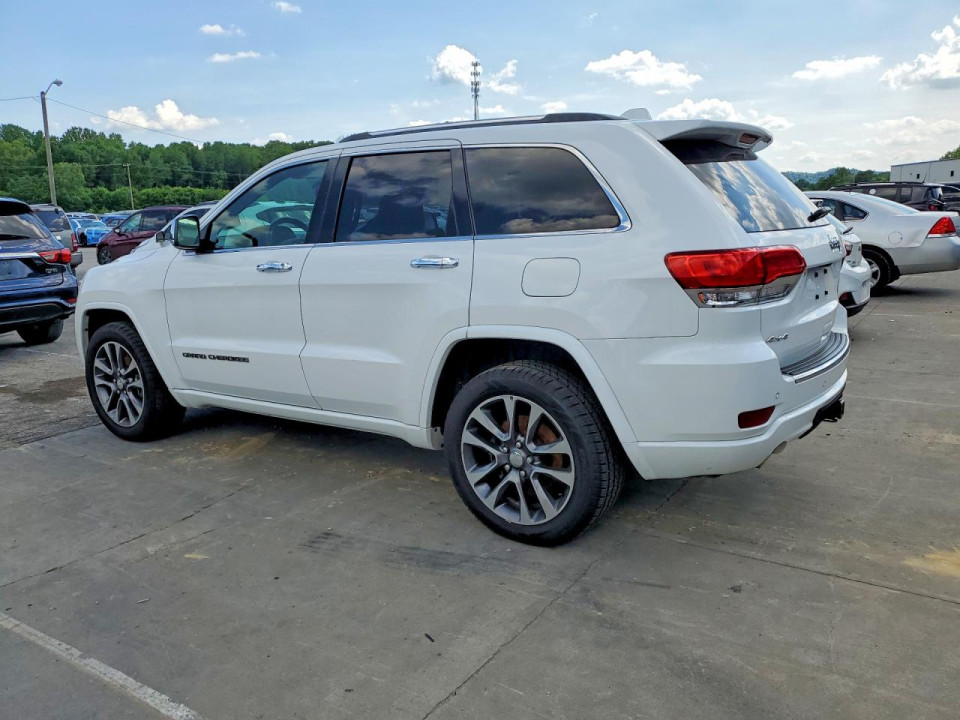 Jeep GRAND CHEROKEE OVERLAND 2018 — Copart