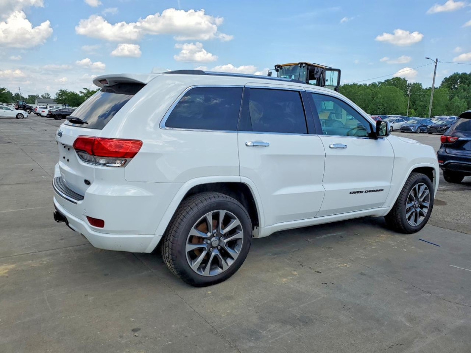 Jeep GRAND CHEROKEE OVERLAND 2018 — Copart