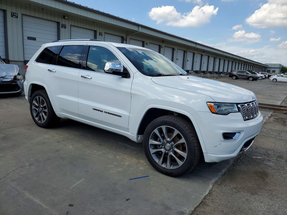 Jeep GRAND CHEROKEE OVERLAND 2018 — Copart
