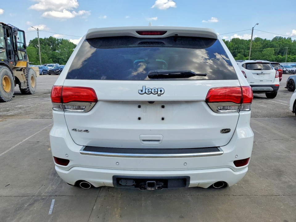 Jeep GRAND CHEROKEE OVERLAND 2018 — Copart