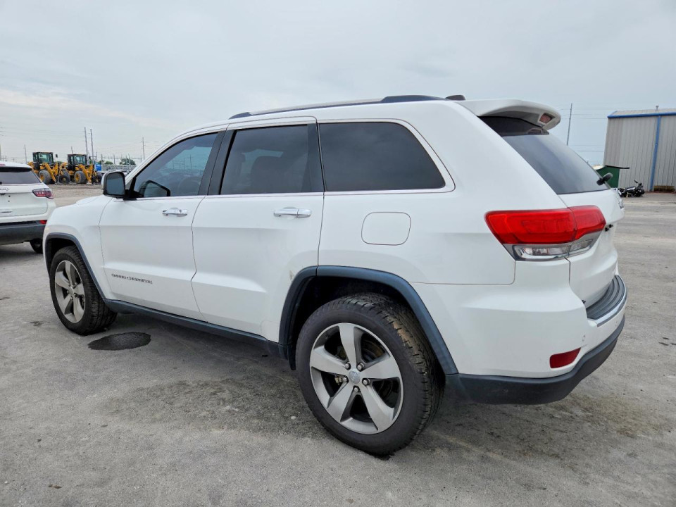 Jeep GRAND CHEROKEE LIMITED 2016 — Copart