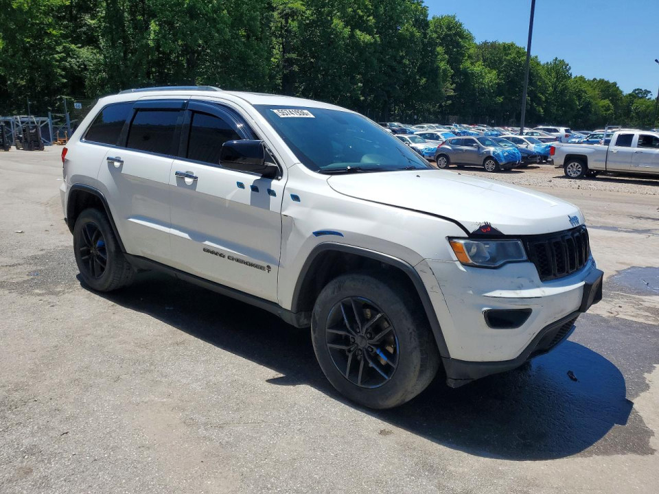 Jeep GRAND CHEROKEE LIMITED 2018 — Copart